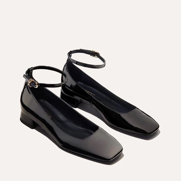 Margaux Shoes - Margaux - The Daphne in Patent Black, EU 37.5